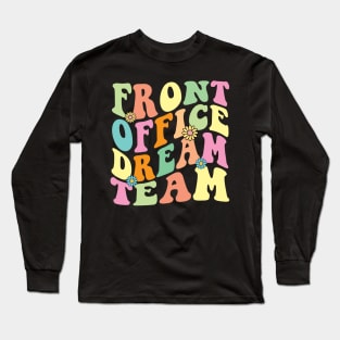 Retro Front Office Dream Team Groovy Long Sleeve T-Shirt